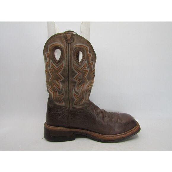 Twisted X Mens Size 11.5 D Brown Leather Buckaroo Cowboy Western Boots